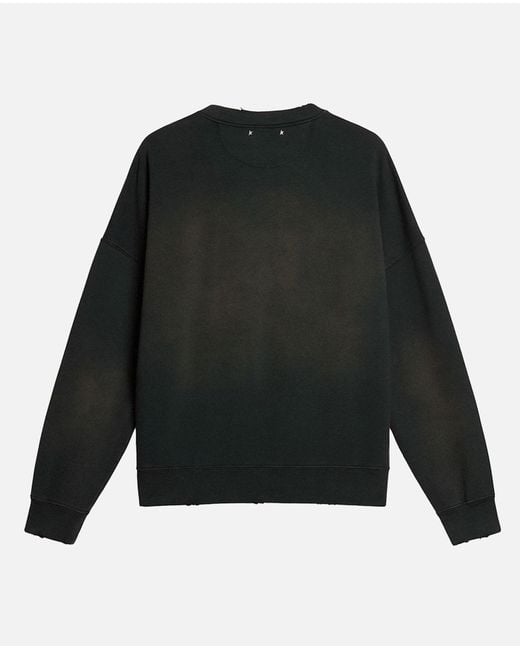 Golden Goose Deluxe Brand Black Crewneck for men