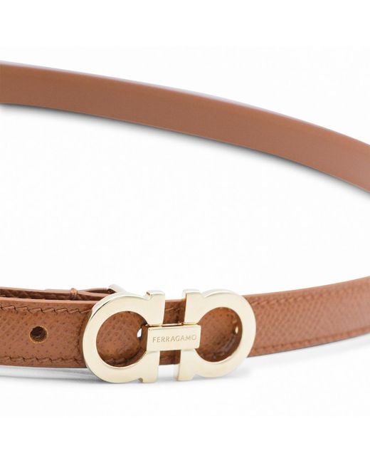 Ferragamo Brown Belts _Le