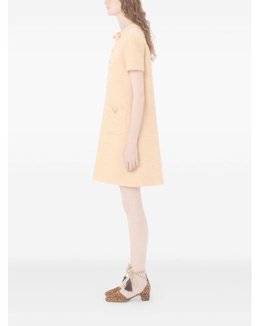 Valentino White Dresses Polyamide Virgin Wool