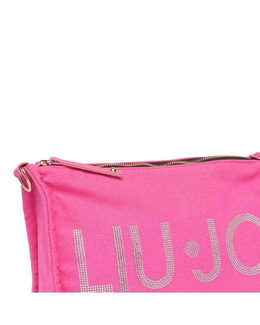Liu Jo Logo Pochette in Pink | Lyst