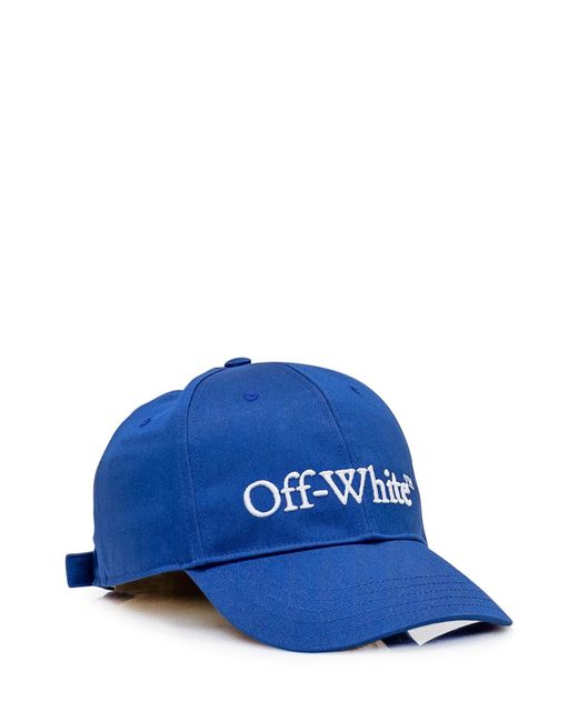 Off-White c/o Virgil Abloh Blue Off Hats for men