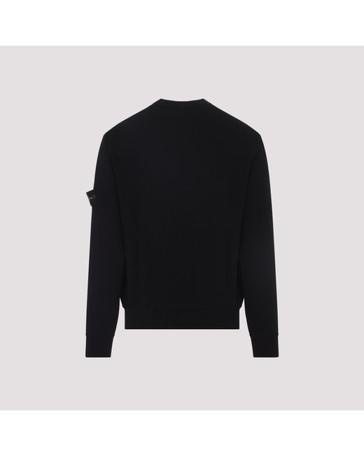 Stone Island Black Sweater for men