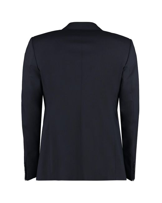Dolce & Gabbana Blue Sicilia Wool Two-pieces Suit for men