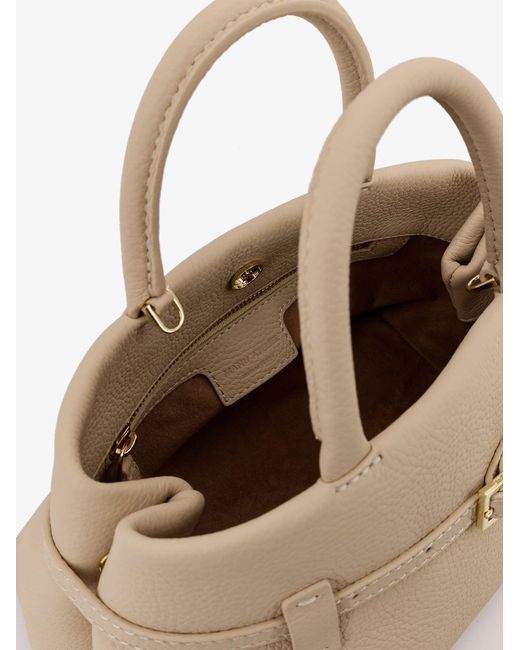 MANU Atelier Natural Le Cambon 25 Leather Handbag