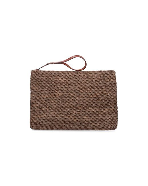 IBELIV Brown Clutch