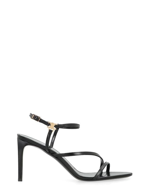 Céline Black Ava Sandals