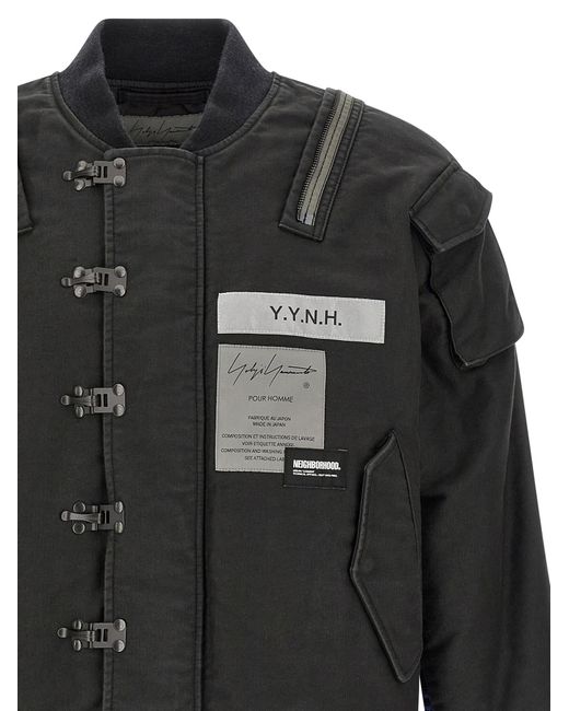 Yohji Yamamoto Black A-1 Deck Jacket Nh for men