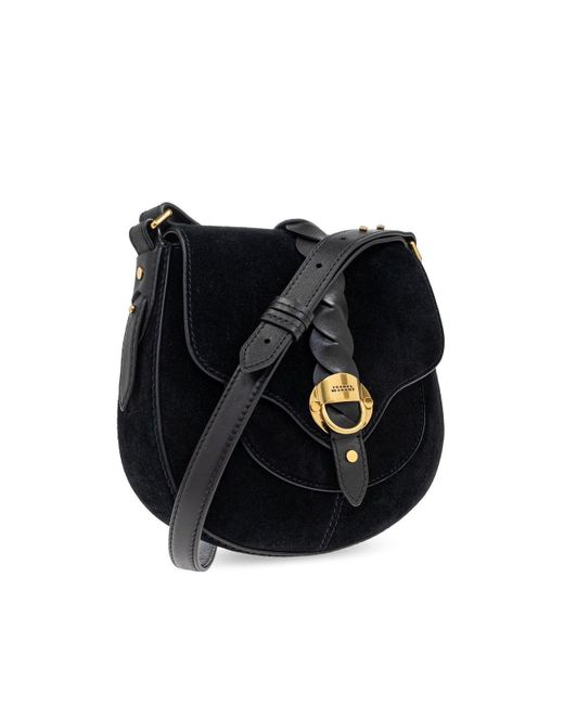 Isabel Marant Black Altay Small Crossbody Bag