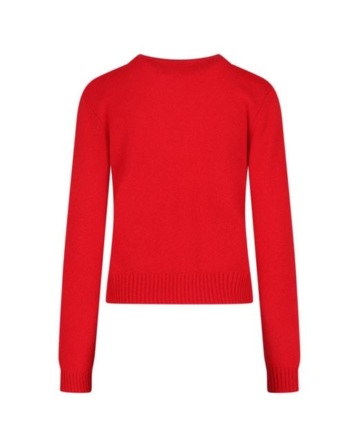 Lisa Yang Red Mable Sweater