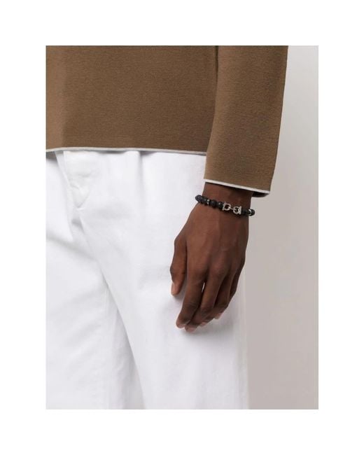 Ferragamo Black Bracelets for men