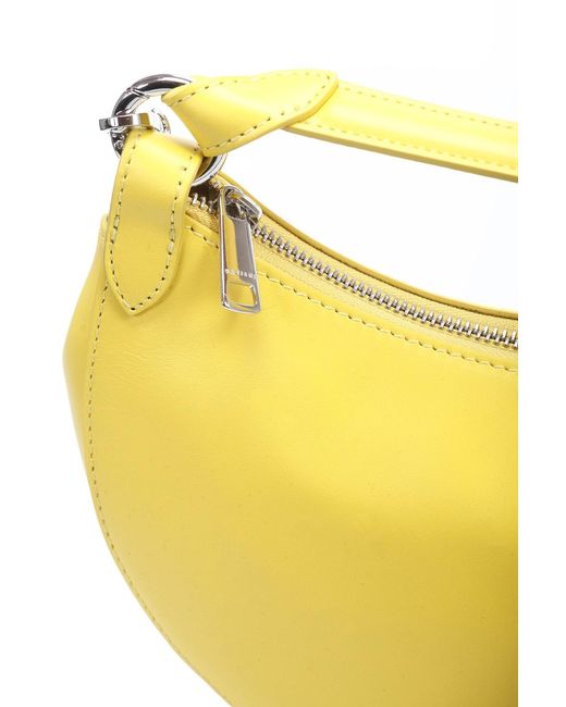 Orciani Yellow Mini Bag Dumpling Soft
