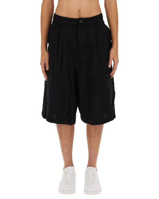 Comme des Garçons Black Oversize Bermuda Shorts for men