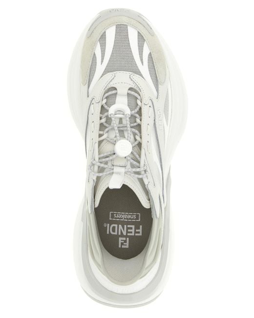 Fendi White Logo Sneakers