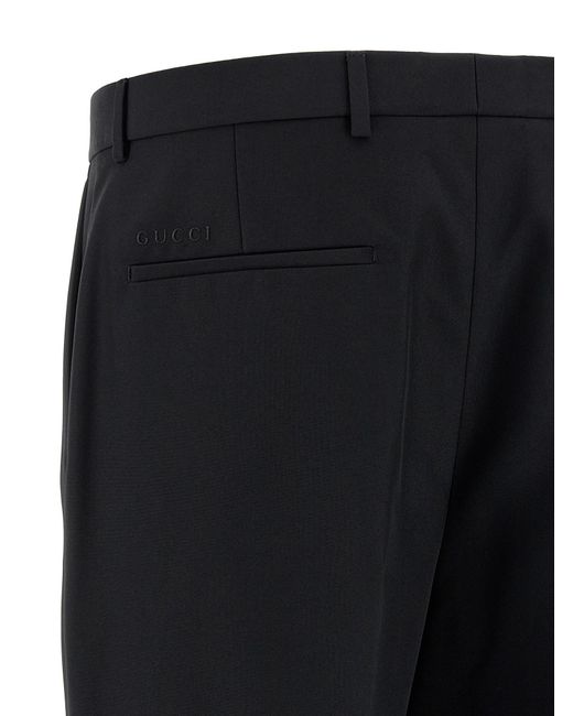 Gucci Black Trousers for men