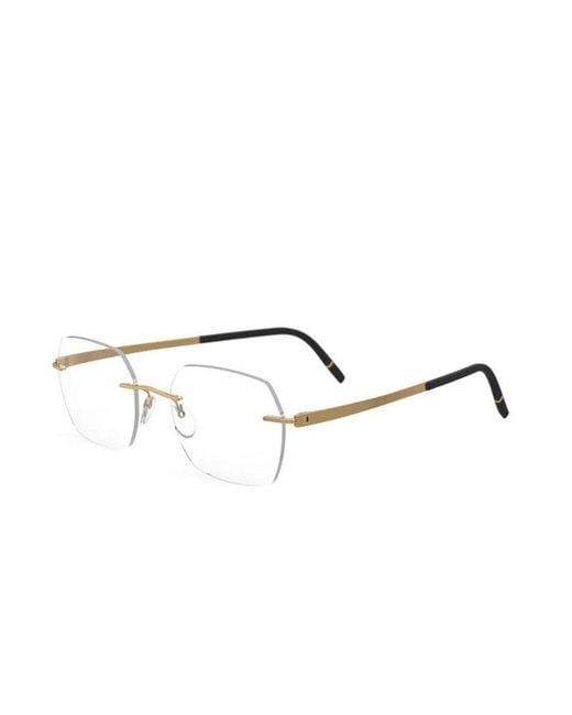 Silhouette Metallic Optical Frames Titanium Eyewear Optical-Frames
