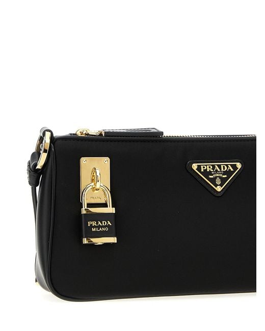 Prada Black Polyamide Shoulder Bag