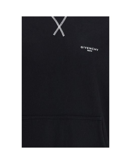 Givenchy Blue Cotton Sweatshirt Clothing for men