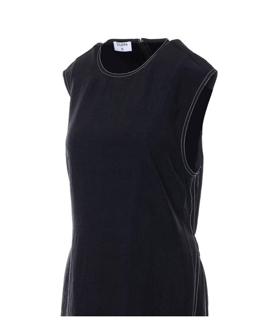 Filippa K Black Dresses Acetate