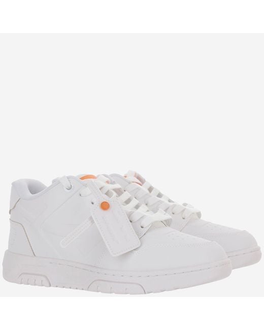 Off-White c/o Virgil Abloh White Sneakers Out Of Office Polyurethane for men