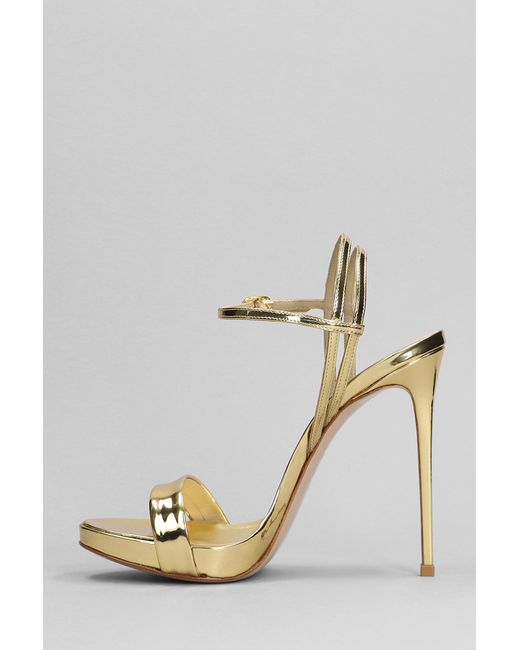 Le Silla Metallic Gwen Sandals