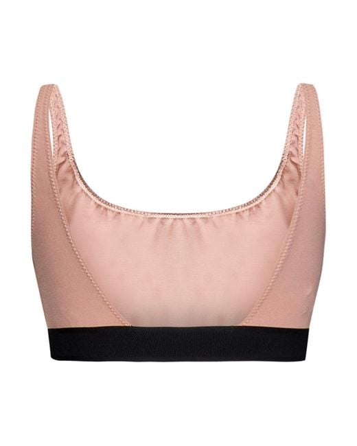 Tom Ford Natural Sleeveless Top Modal Tops