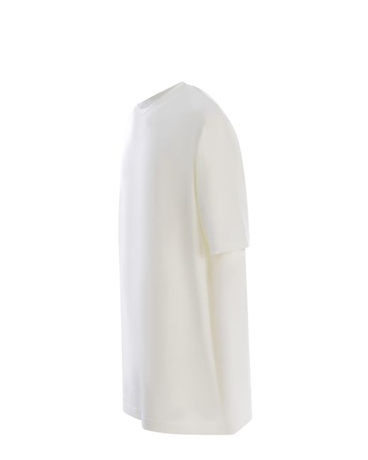 Y-3 White Boxy Fit T-Shirt