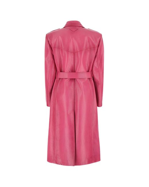 Prada Pink Coats