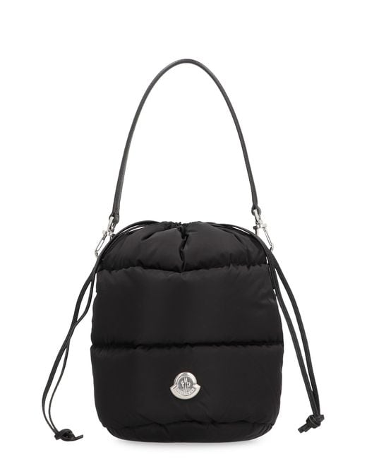 Moncler Black Caradoc Bucket Bag Polyamide