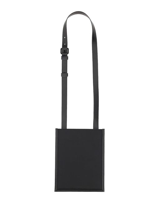 Alexander McQueen Black Smartphone Bag With Graffiti Logo for men