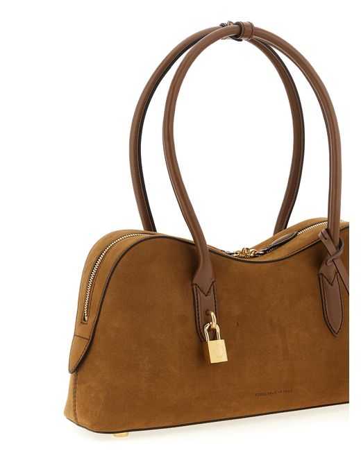 Stella McCartney Brown 'Ryder' Shoulder Bag