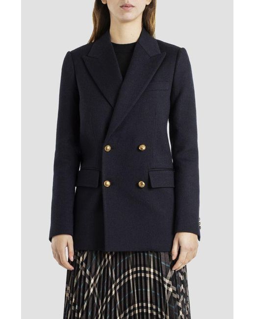 Burberry Blue Veste Jacket