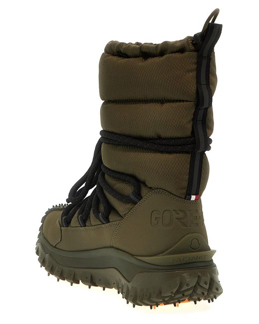 Moncler Green 'trailgrip Après' Ankle Boots for men
