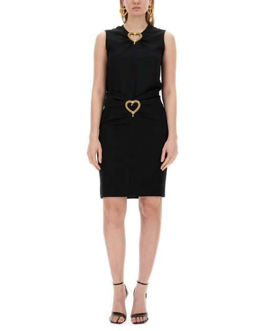 Moschino Black "Heart" Skirt