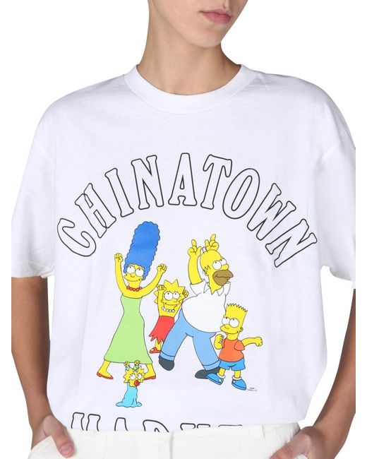 Market White Family Simpson T-Shirt