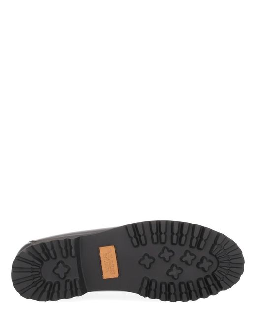 G.H.BASS Black Moccasin Weejuns 90S Penny Leather Loafers