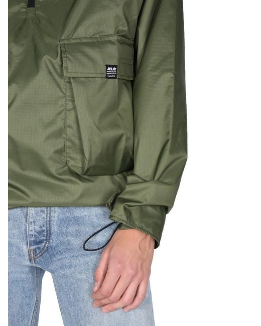ArkAir Green Waterproof Jacket With Hood for men