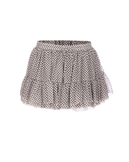 Aniye By Gray Mini Vickie Check Skirt