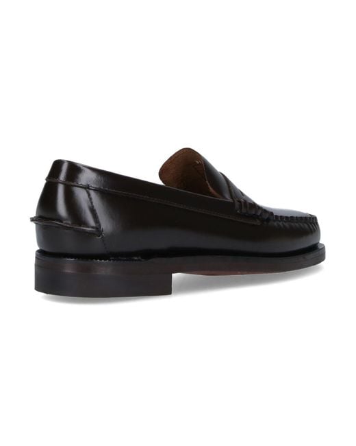 Sebago Black Classic Dan Loafer for men