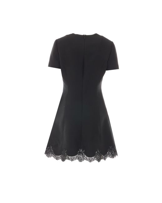 Valentino Garavani Black Dresses Virgin Wool