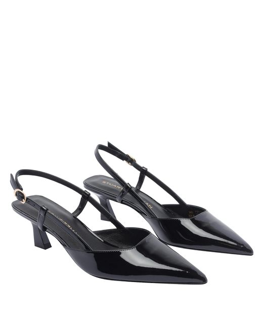 Stuart Weitzman Blue Vinnie Slingback