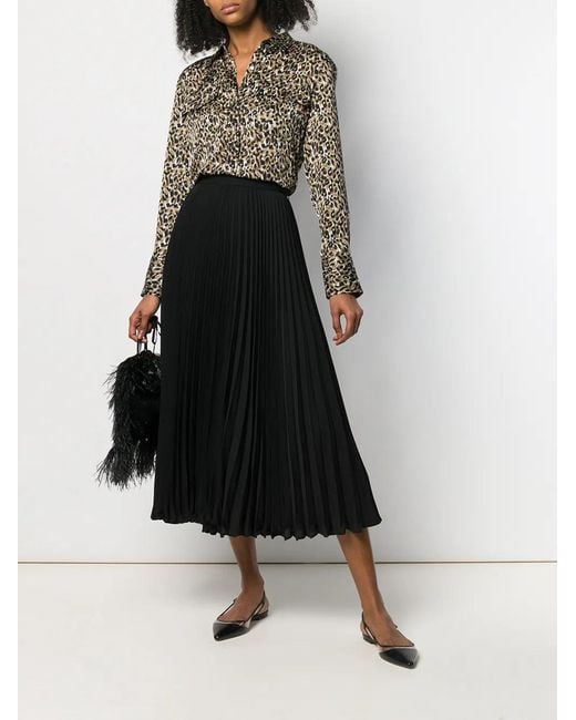Valentino Black Midi Skirts