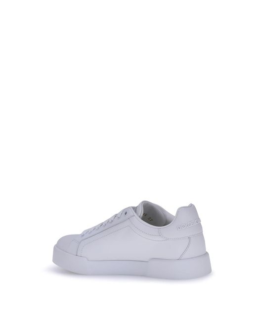 Dolce & Gabbana White Sneakers