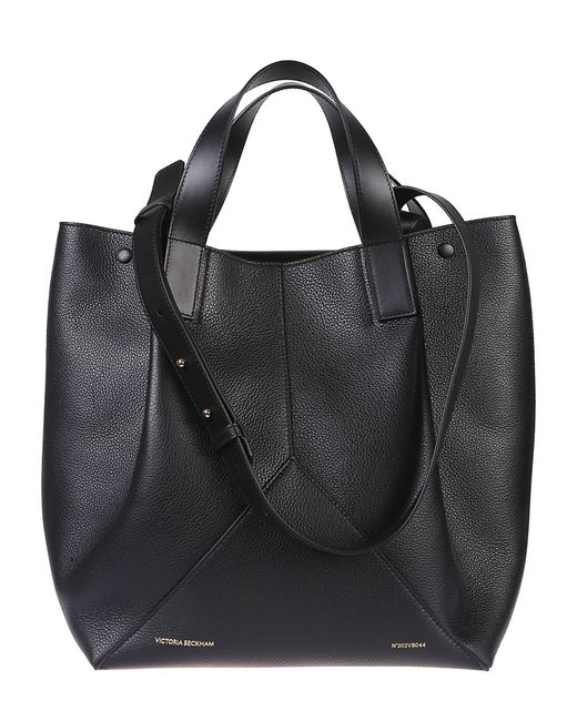 Victoria Beckham Black Medium Jumbo Shopping Bag