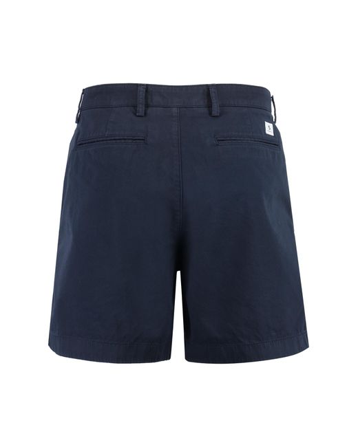 Department 5 Blue Cotton Bermuda Shorts for men