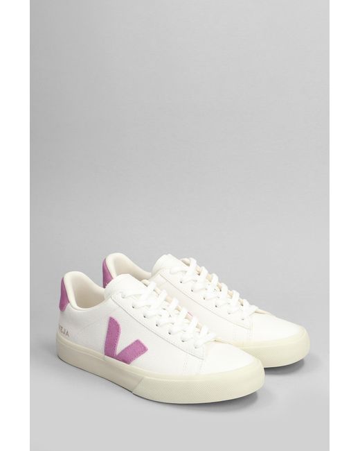 Veja Pink Campo Sneakers