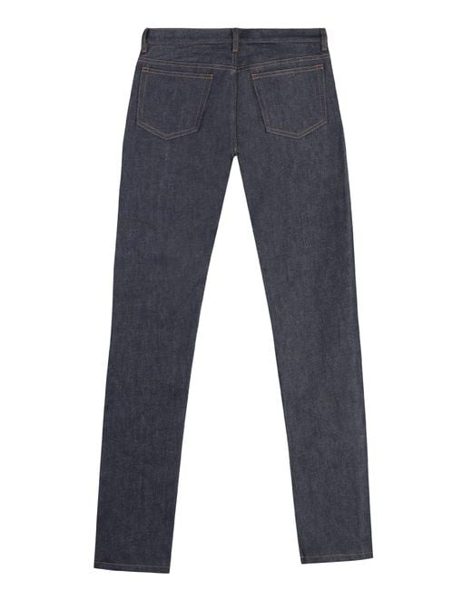 A.P.C. Blue Slim Fit Jeans for men