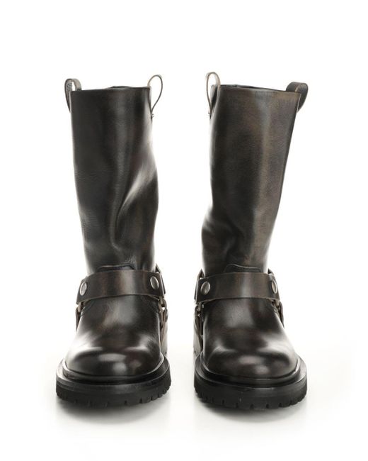 Golden Goose Deluxe Brand Black Kurt Boots