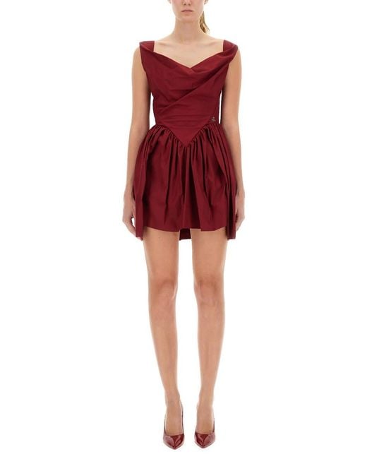 Vivienne Westwood Red Mini Dress Sunday