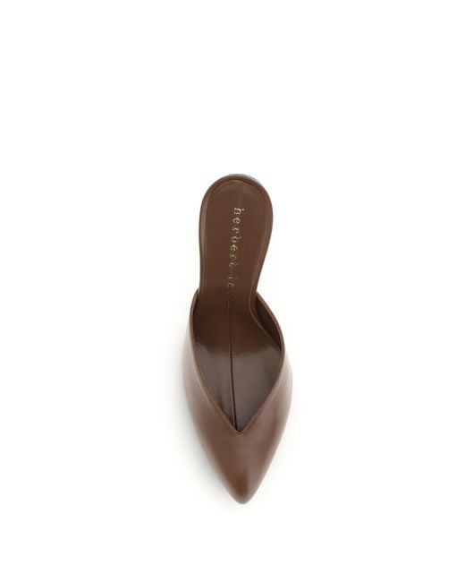 Herbert Levine Multicolor Sitting Pretty Mules Calf Leather Bos Taurus Sandal