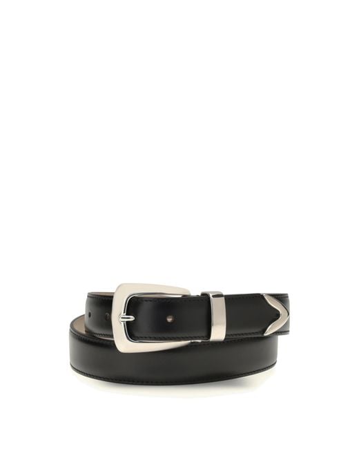 Khaite Black Belt Benny Calf Leather